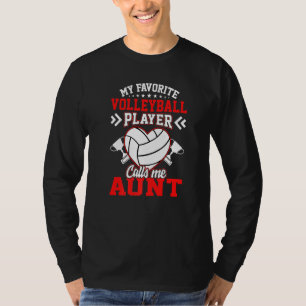 Camiseta Diversión, mi jugador favorito de voleibol me llam