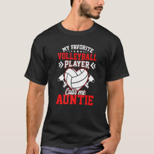 Camiseta Diversión, mi jugador favorito de voleibol me llam