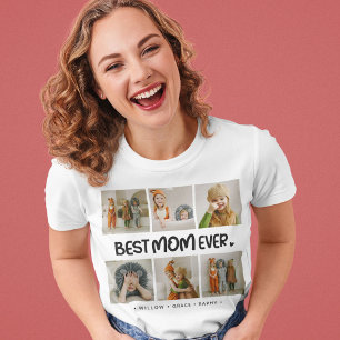 Camiseta Diversión Moderna 'LA MEJOR MAMÁ DEL MUNDO' 6 Foto