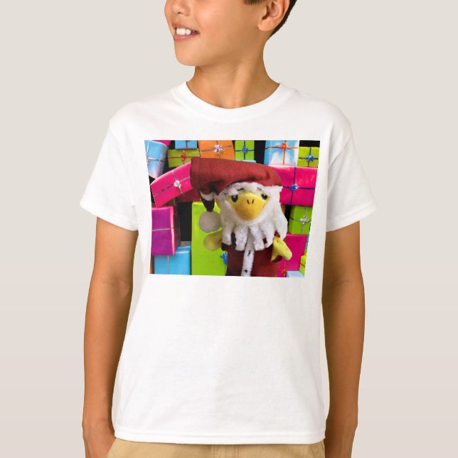 Camiseta Diversión Navideña para Niños (Anverso)