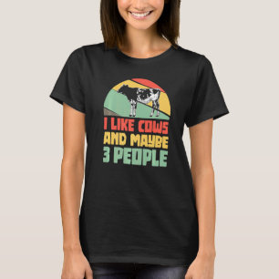 Camiseta Diversión para la agricultura de la carne de vacun