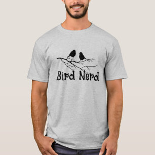 Camiseta Diversión para nerds de las aves observador de ave