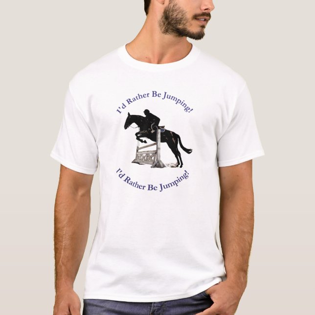 Camiseta ¡Diversión que preferiría saltar! (Anverso)