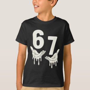 Camiseta Diversión Seis Siete 6 7 Divertido 67 Argot Gen Al
