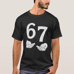 Camiseta Diversión Seis Siete 6 7 Divertido 67 Lenguaje Gen