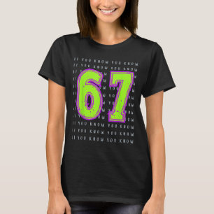 Camiseta Diversión Seis Siete 6 7 Memes Diseño