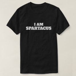 Camiseta Diversión "soy Spartacus "