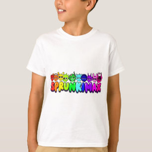 Camiseta Diversión Sprunki con Simon Oren Pinki