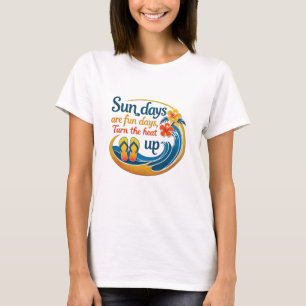 Camiseta Diversión Tropical – Los Días de Sol Son Días Dive