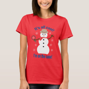 Camiseta Diversión y fantasía, todo es un detective de Snow