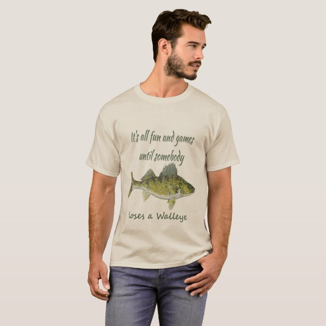 Camiseta Diversión y juegos hasta que alguien pierda un Wal (Anverso completo)