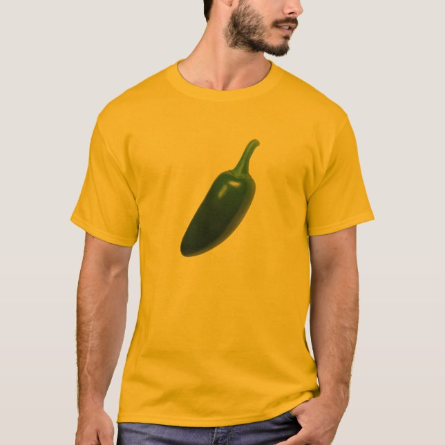 Camiseta Diversión y pimienta picante del Jalapeno (Anverso)