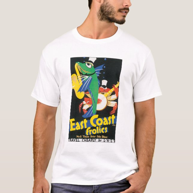 Camiseta Diversiones de la Costa Este (Anverso)