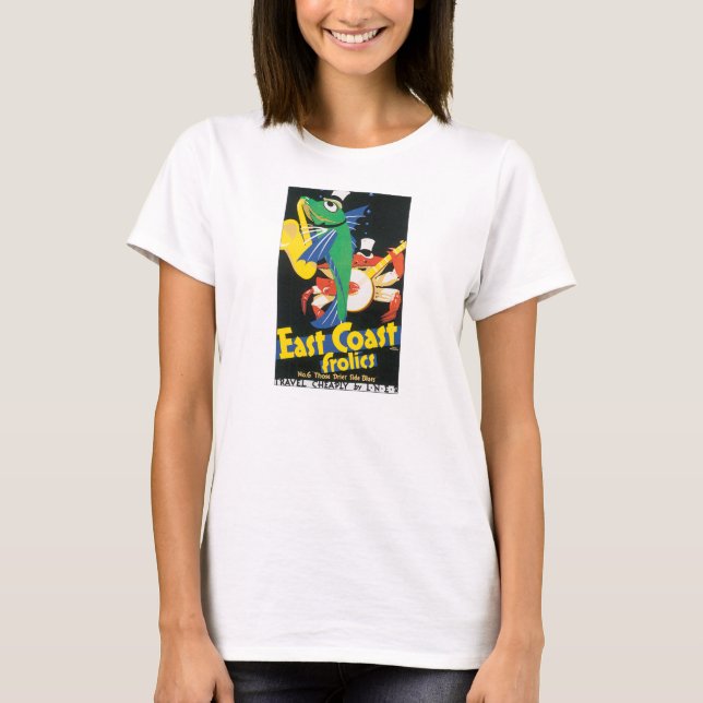 Camiseta Diversiones de la Costa Este (Anverso)
