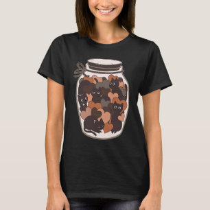 Camiseta Diversity Gatos Corazón Melanina Tonos de Piel Mes