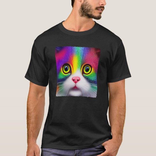 Camiseta Diversity Love Happiness Peace Creative Cute Rainb (Anverso)