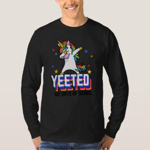 Camiseta Diversos 100 Días De Escuela Dieron A Dabbing Unic