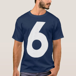 Camiseta divertida 67 número 6 delante número 7 de