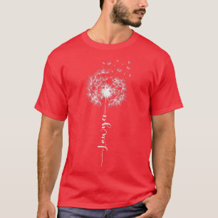 Camiseta Divertida abogada Dandelion Law dice flor de fisca