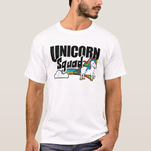 Camiseta Divertida Amante de Unicornios Arcoíris E
