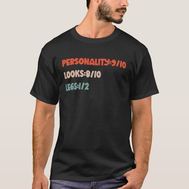 Camiseta Divertida amputación (Anverso)