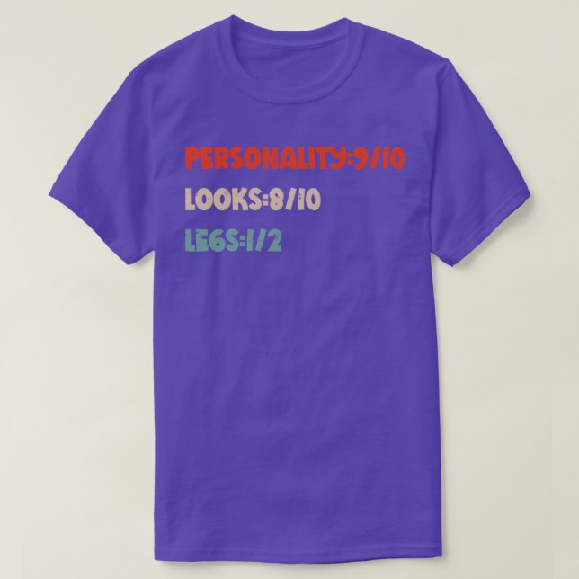 Camiseta Divertida amputación (Diseño del anverso)