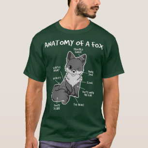 Camiseta Divertida Anatomía De Un Fo, Un Amante De Un Anima