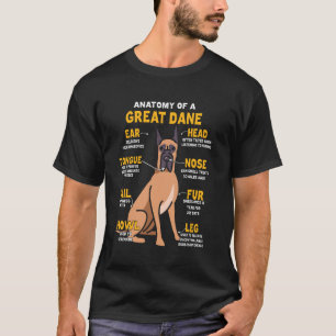 Camiseta Divertida Anatomía De Un Gran Chiste De Dueños De