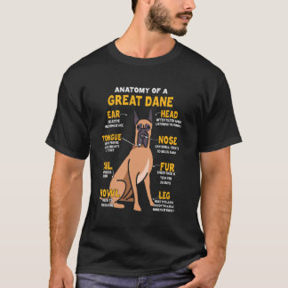 Camiseta Divertida Anatomía De Un Gran Chiste De Dueños De