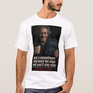 Camiseta divertida Anti AA un día a la vez