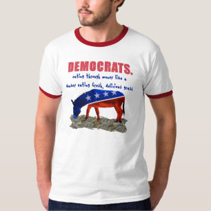 Camiseta divertida anti Obama anti demócrata para 