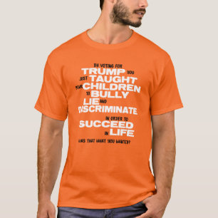 Camiseta divertida anti-Trump para humor político