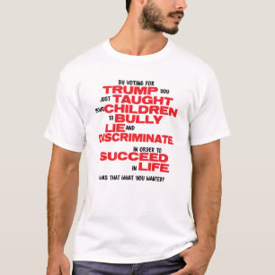 Camiseta divertida anti-Trump para humor político