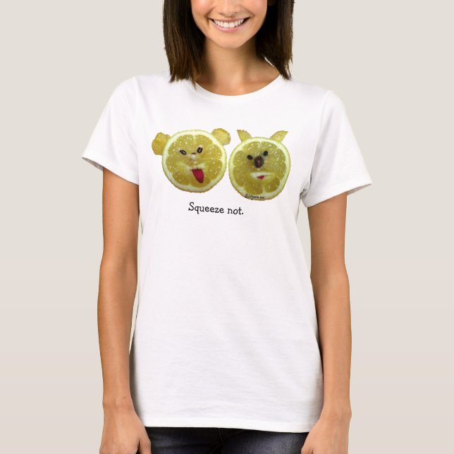 Camiseta divertida /Apparel de las frutas del (Anverso)