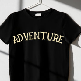 Camiseta divertida aventura espera