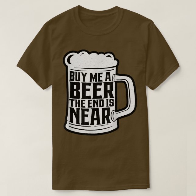 Camiseta Divertida Bacheler Party Me Compra Una Cerveza El  (Diseño del anverso)