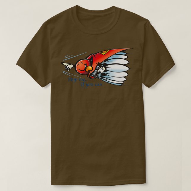 Camiseta divertida Badminton T (Diseño del anverso)