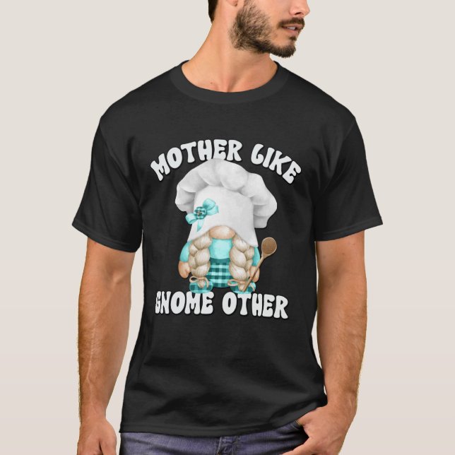 Camiseta Divertida Baking Mom Diciendo Para Gnome Lover Coc (Anverso)