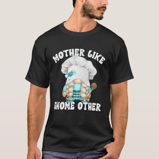 Camiseta Divertida Baking Mom Diciendo Para Gnome Lover Coc (Anverso)
