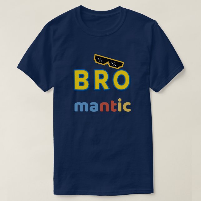 Camiseta divertida "biomántica" masculina (Diseño del anverso)