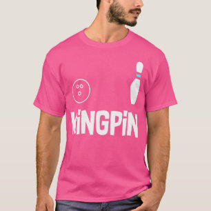 Camiseta Divertida Bowling Kingpin League