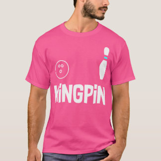 Camiseta Divertida Bowling Kingpin League