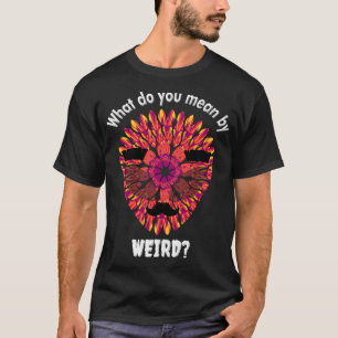 Camiseta Divertida Cabeza Alimenticia Con Naranja Púrpura M