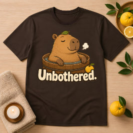 Camiseta Divertida Carpincho Yuzu Onsen Sin Preocu