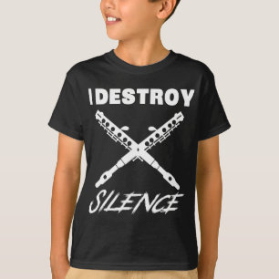 Camiseta Divertida Ccolo - Destruyo el Silencio Gi
