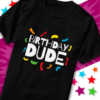 Camiseta Divertida celebración de la fiesta de cumpleaños A