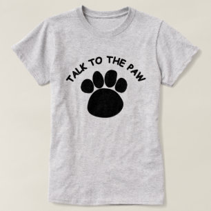 Camiseta Divertida charla con la ropa americana de las muje