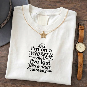 Camiseta Divertida Chiste de Papá Whisky Perdido