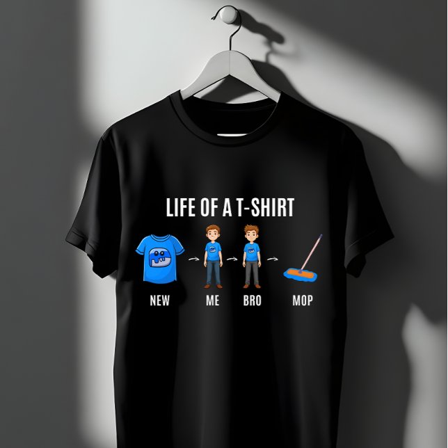 Camiseta Divertida Ciclo de Vida Humor (Subido por el creador)