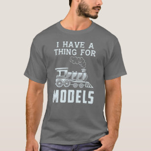 Camiseta divertida cita amigos tren modelo